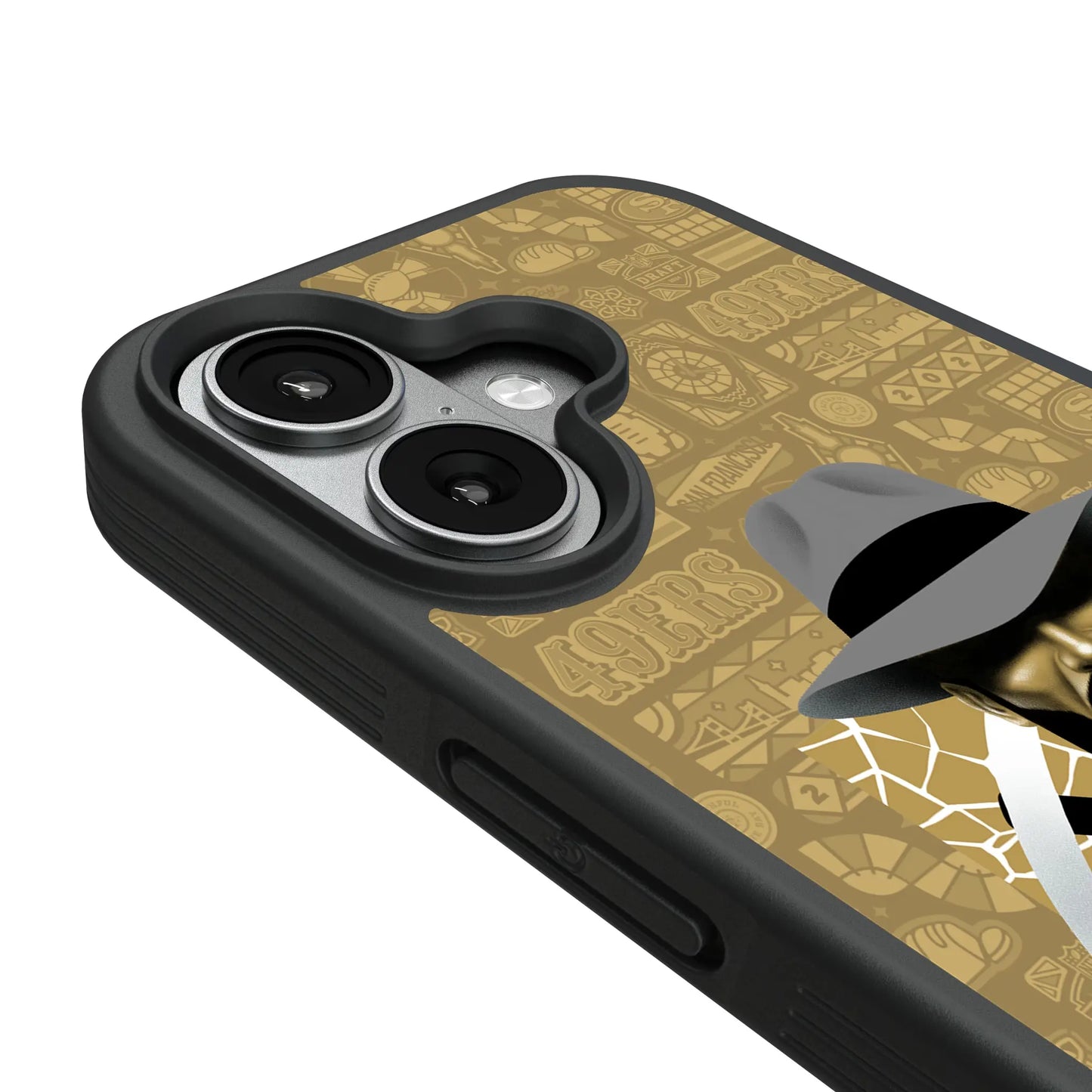 San Francisco 49ers Deco Bump Phone Case for Apple iPhone