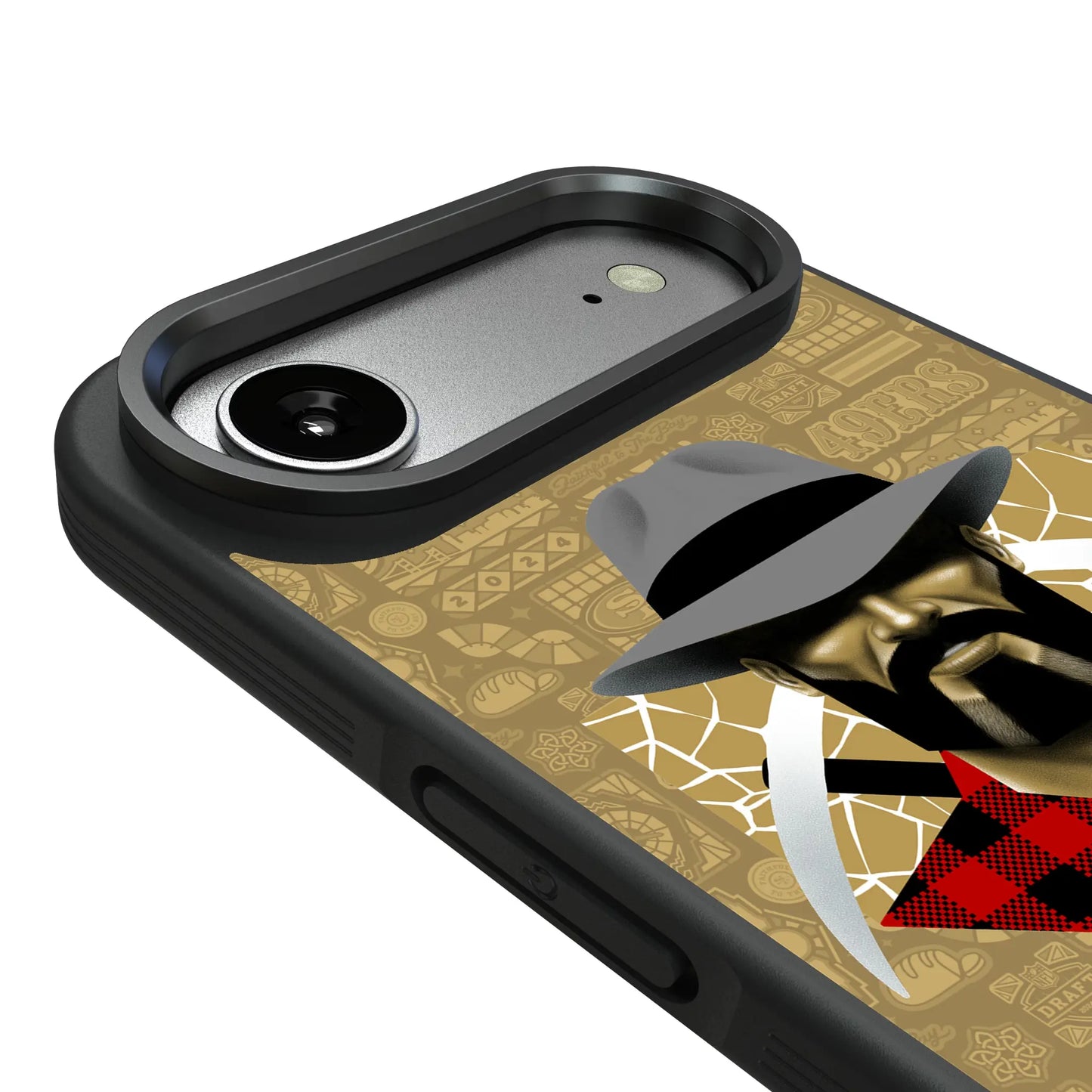 San Francisco 49ers Deco Bump Phone Case for Apple iPhone