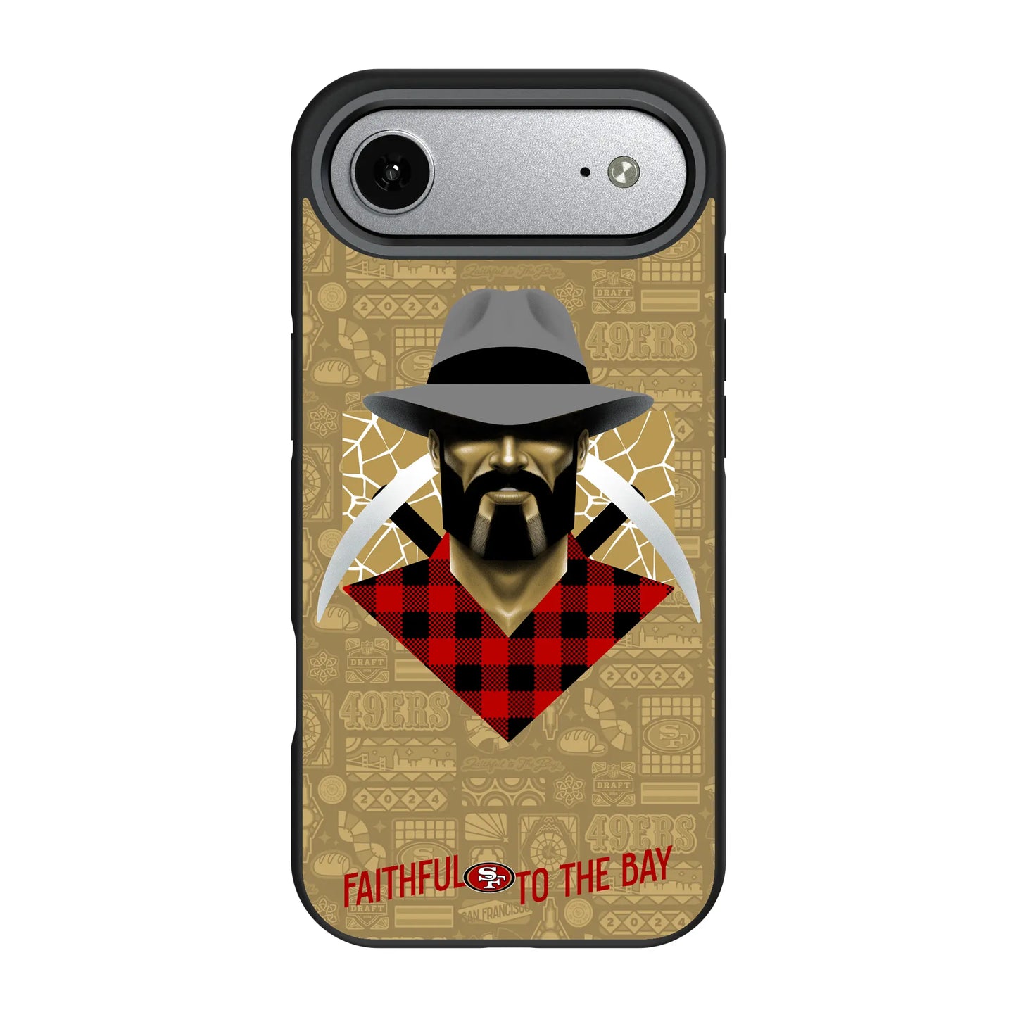 San Francisco 49ers Deco Bump Phone Case for Apple iPhone