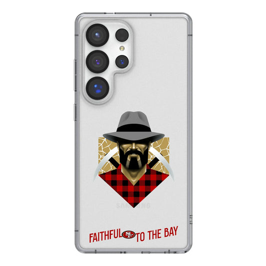 San Francisco 49ers Deco Clear Phone Case for Samsung Galaxy