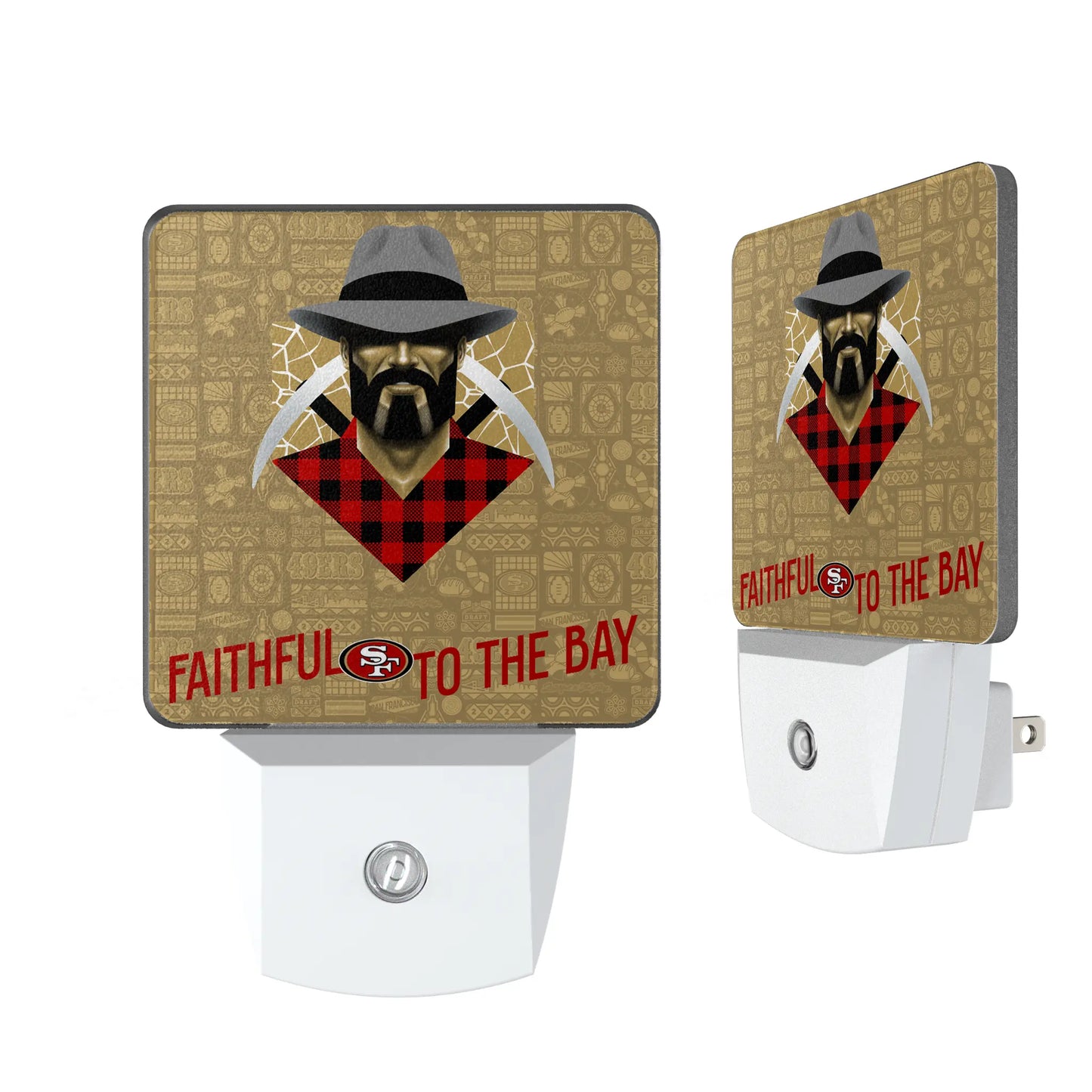 San Francisco 49ers Deco Night Light 2-Pack