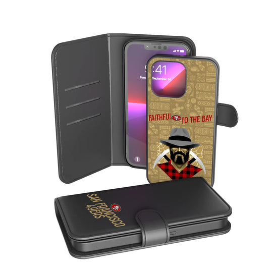San Francisco 49ers Deco Wallet Phone Case for Apple iPhone