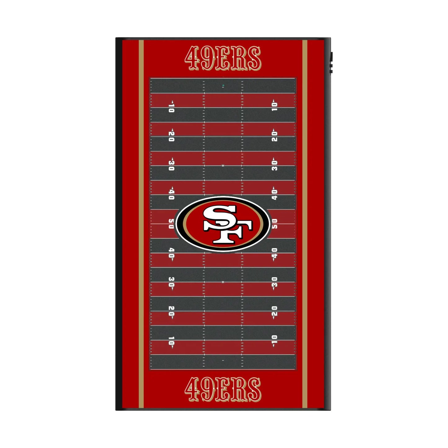San Francisco 49ers Field 5000mAh Flat Powerbank