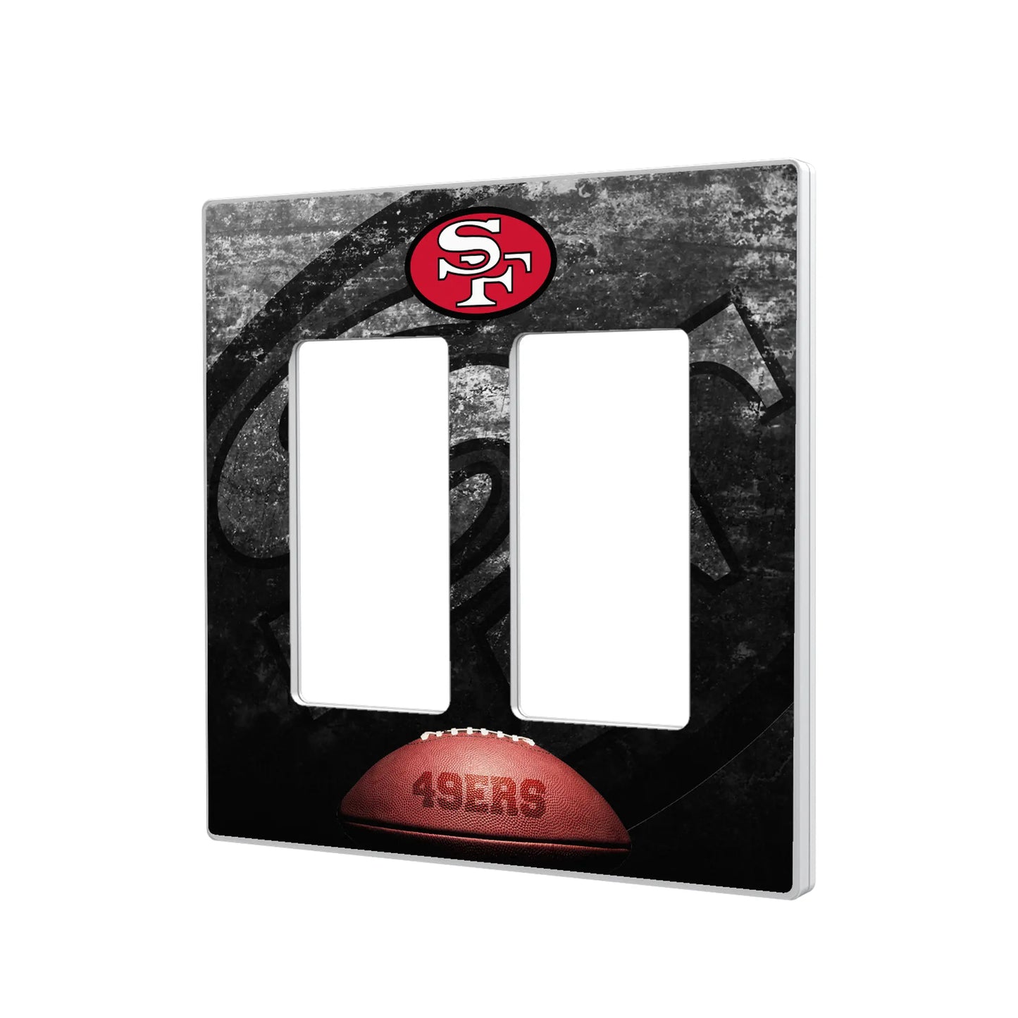 San Francisco 49ers Historic Collection Legendary Hidden-Screw Light Switch Plate