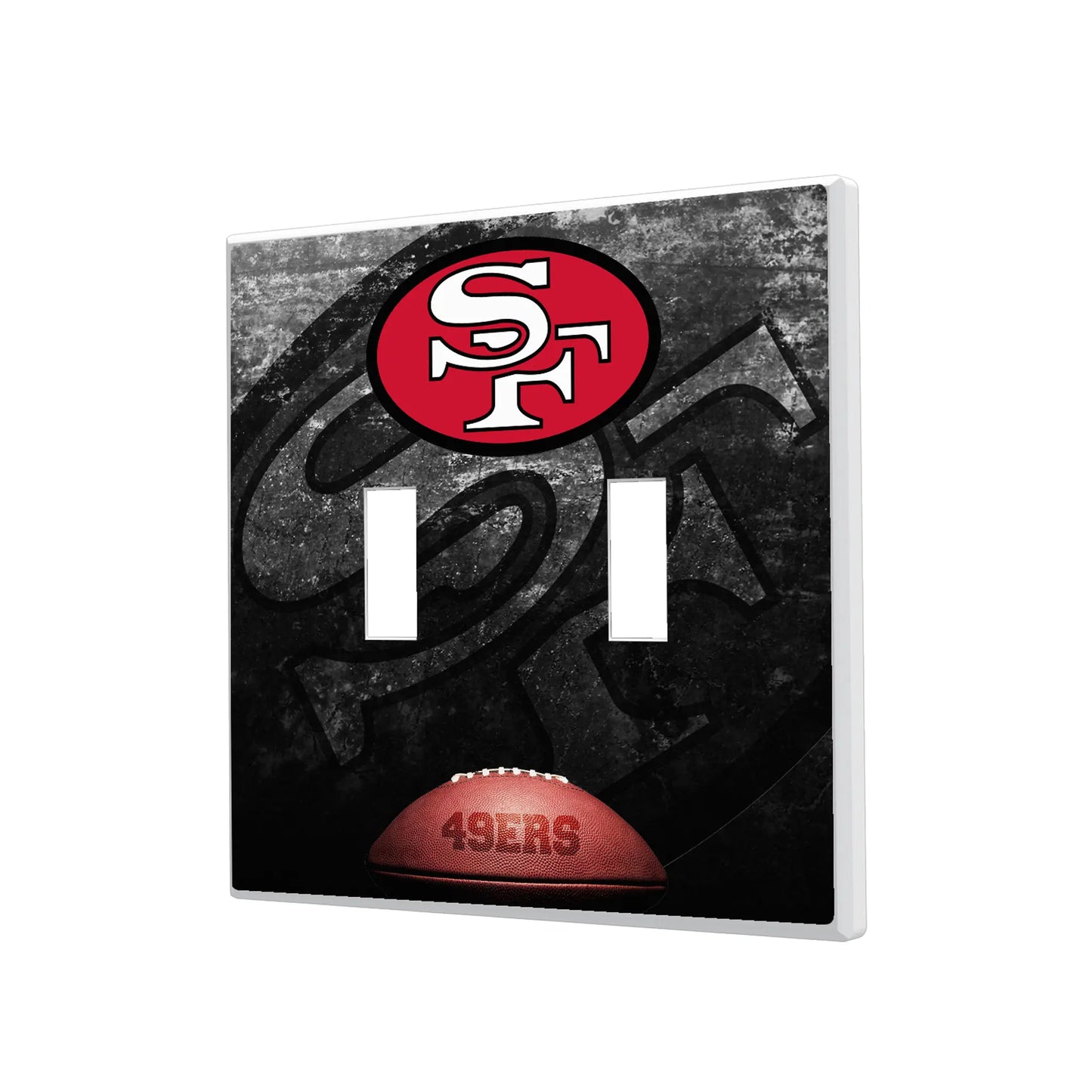 San Francisco 49ers Historic Collection Legendary Hidden-Screw Light Switch Plate