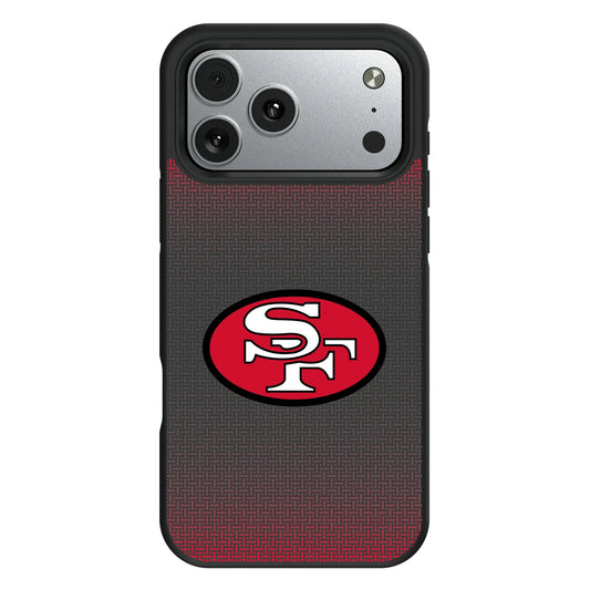 San Francisco 49ers Historic Collection Linen Bump Phone Case for Apple iPhone