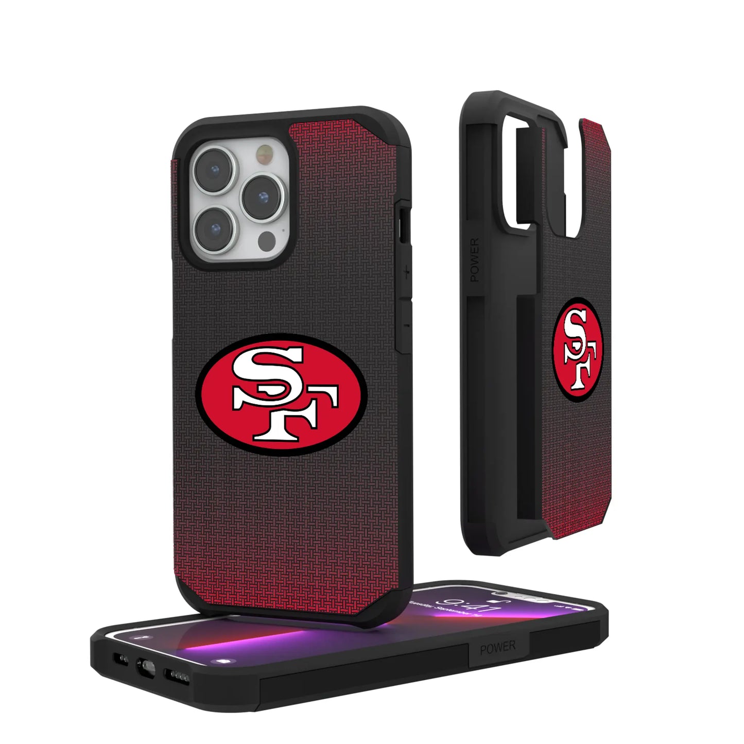 San Francisco 49ers Historic Collection Linen Rugged Phone Case for Apple iPhone