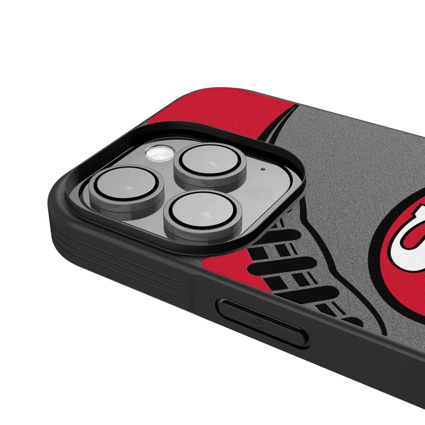 San Francisco 49ers Historic Collection Passtime Bump Phone Case for Apple iPhone
