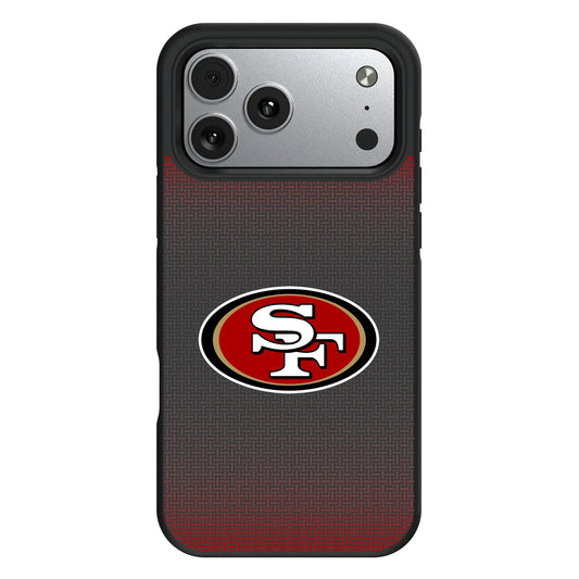 San Francisco 49ers Linen Bump Phone Case for Apple iPhone