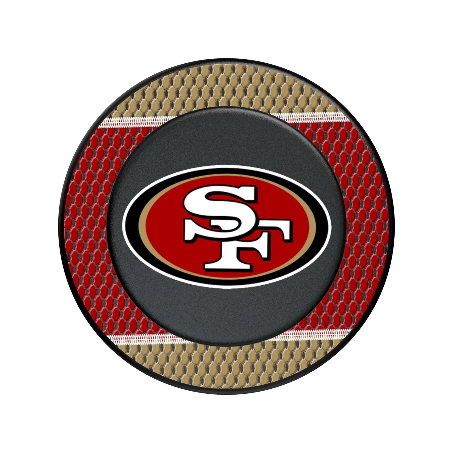 San Francisco 49ers Mesh PopSockets Magnetic Phone Grip and Stand