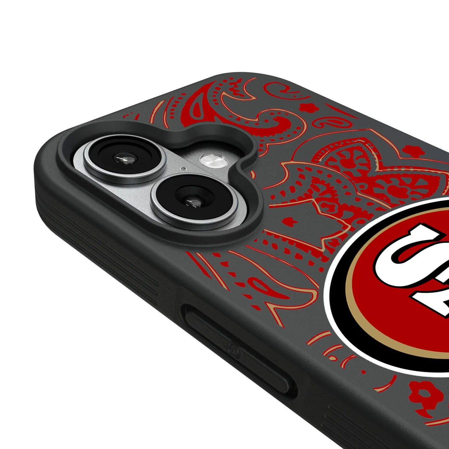 San Francisco 49ers Paisley Bump Phone Case for Apple iPhone