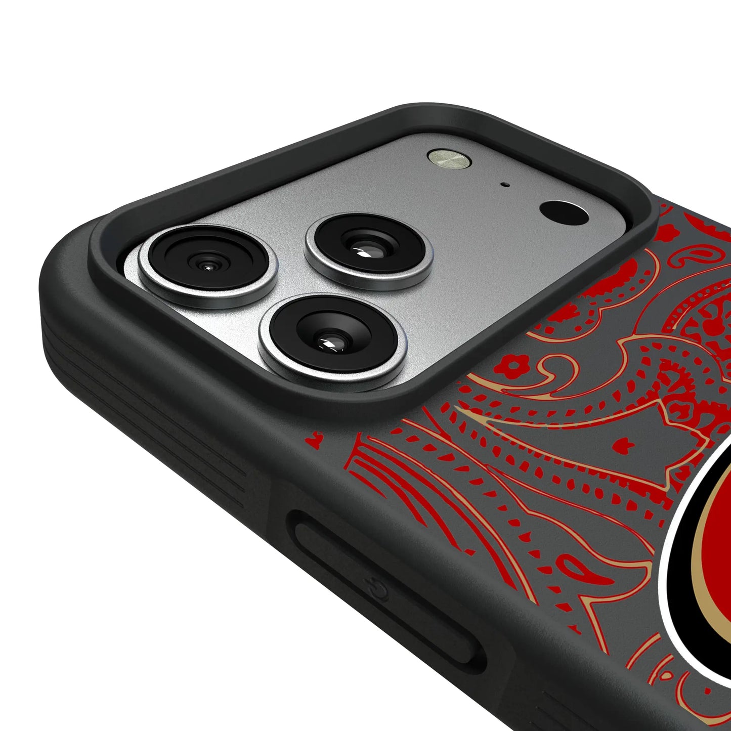San Francisco 49ers Paisley Bump Phone Case for Apple iPhone