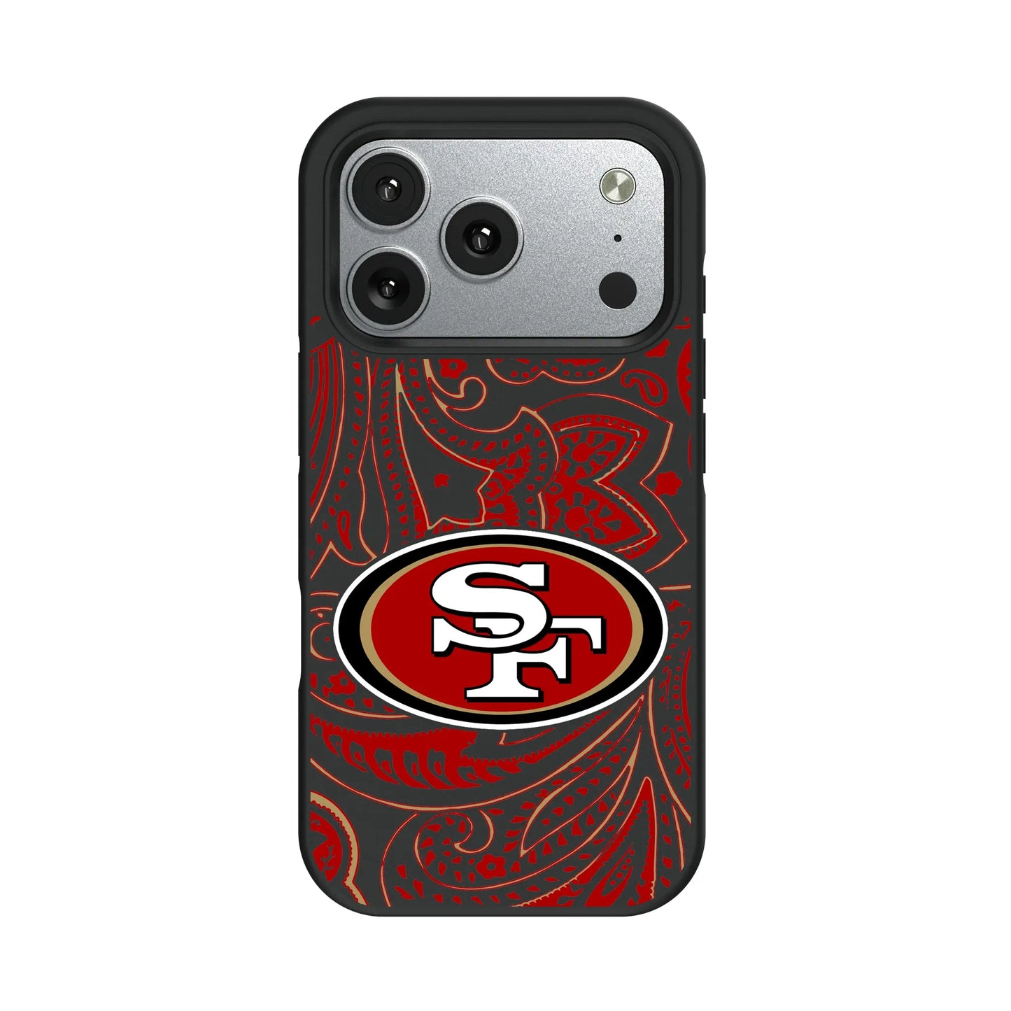 San Francisco 49ers Paisley Bump Phone Case for Apple iPhone