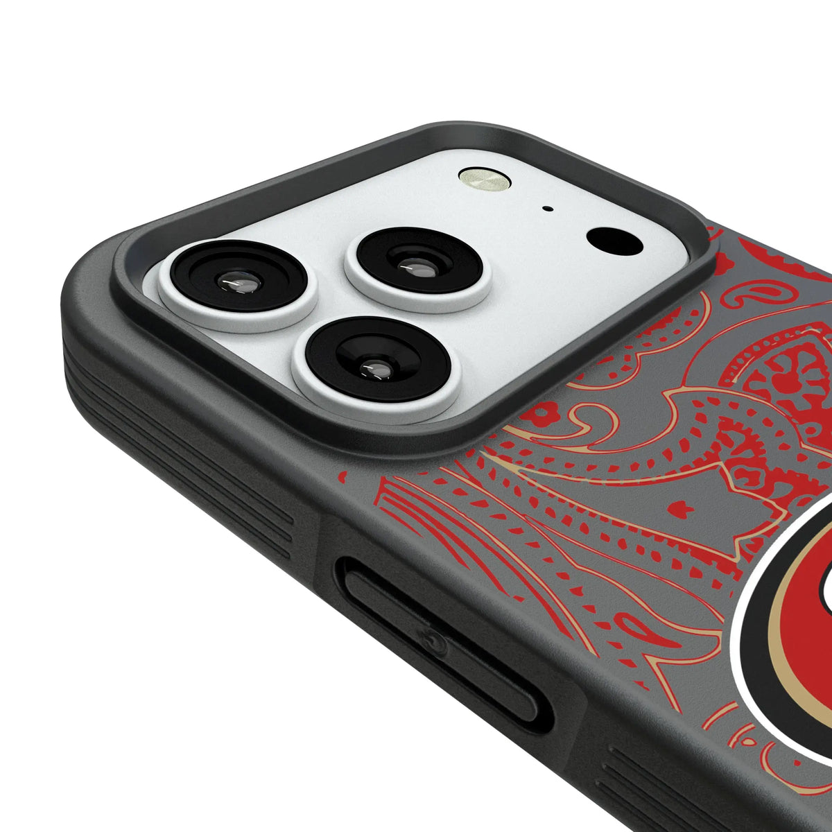 San Francisco 49ers Paisley Bump Phone Case for Apple iPhone