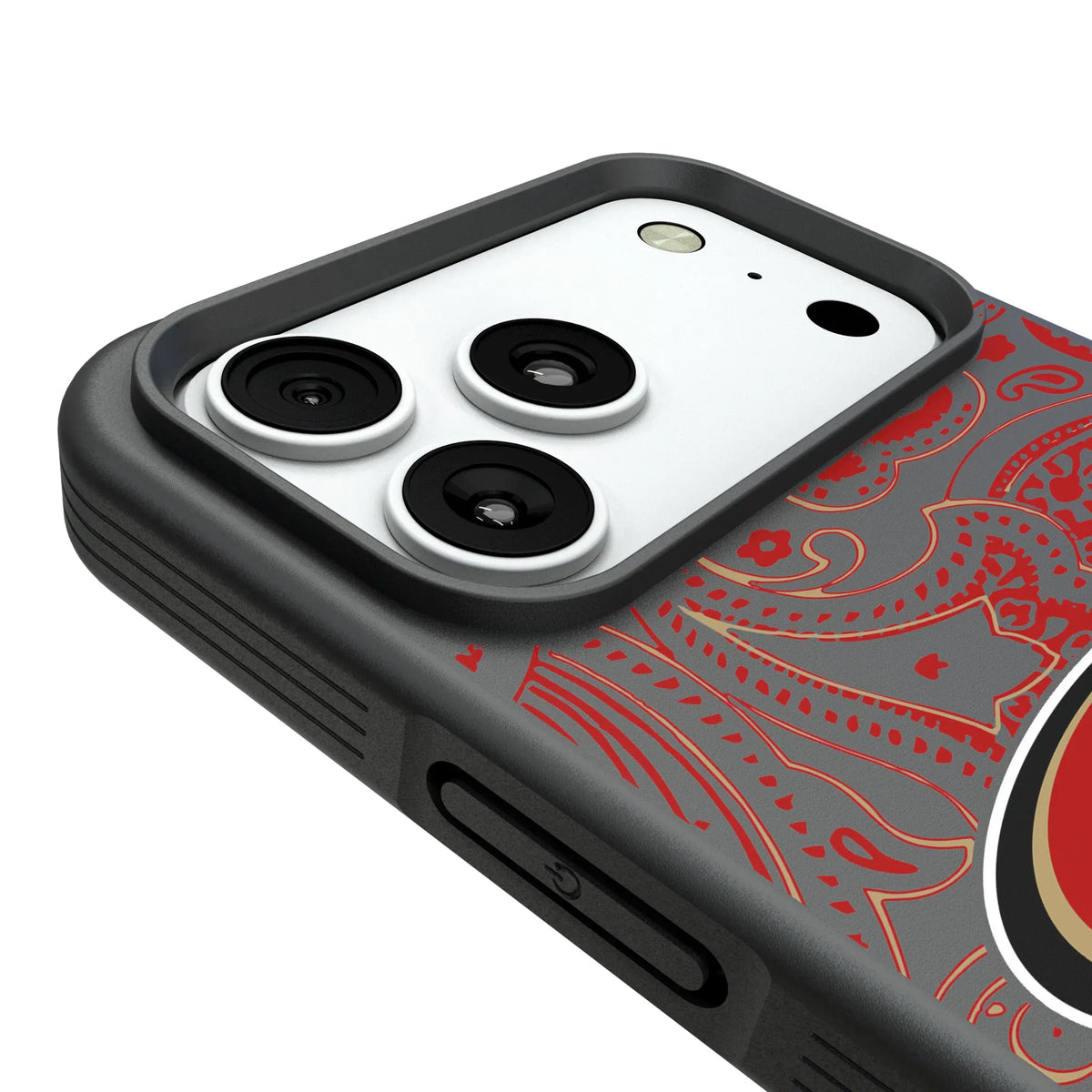 San Francisco 49ers Paisley Bump Phone Case for Apple iPhone