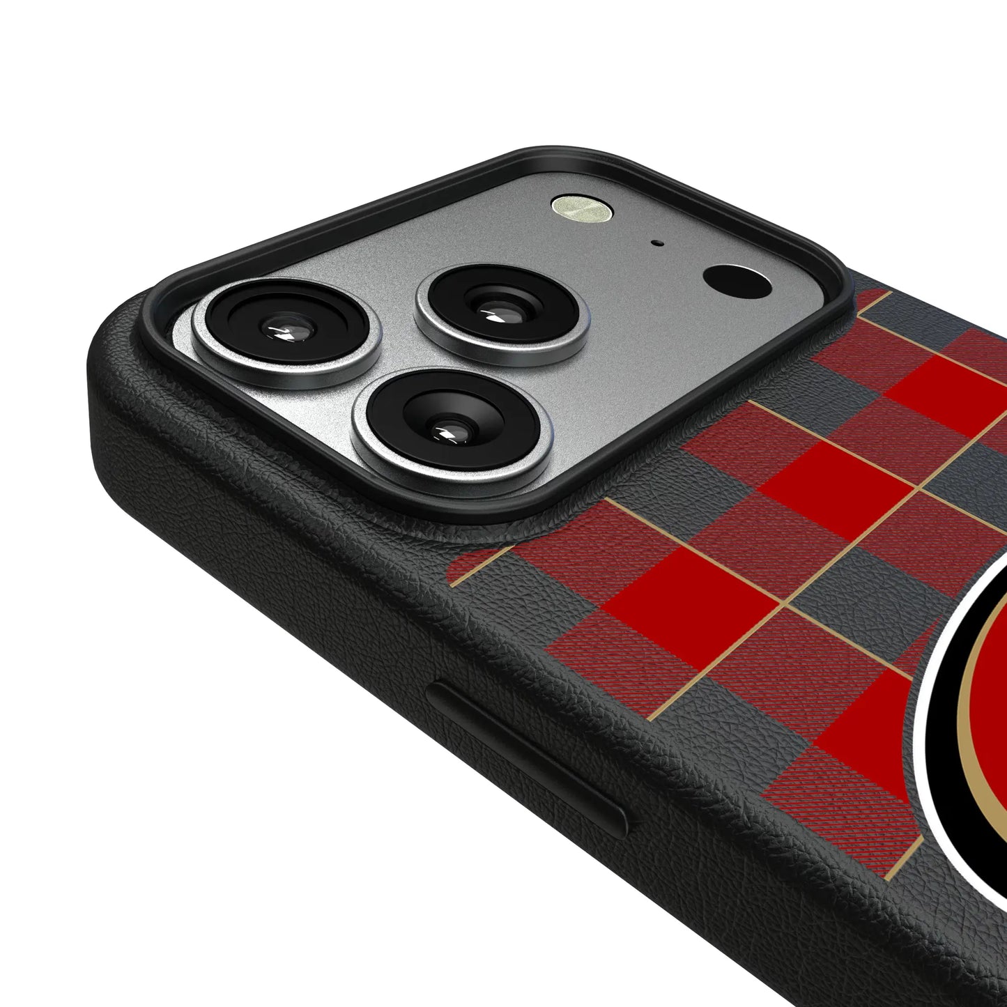 San Francisco 49ers Plaid MagSafe Compatible Phone Case for Apple iPhone