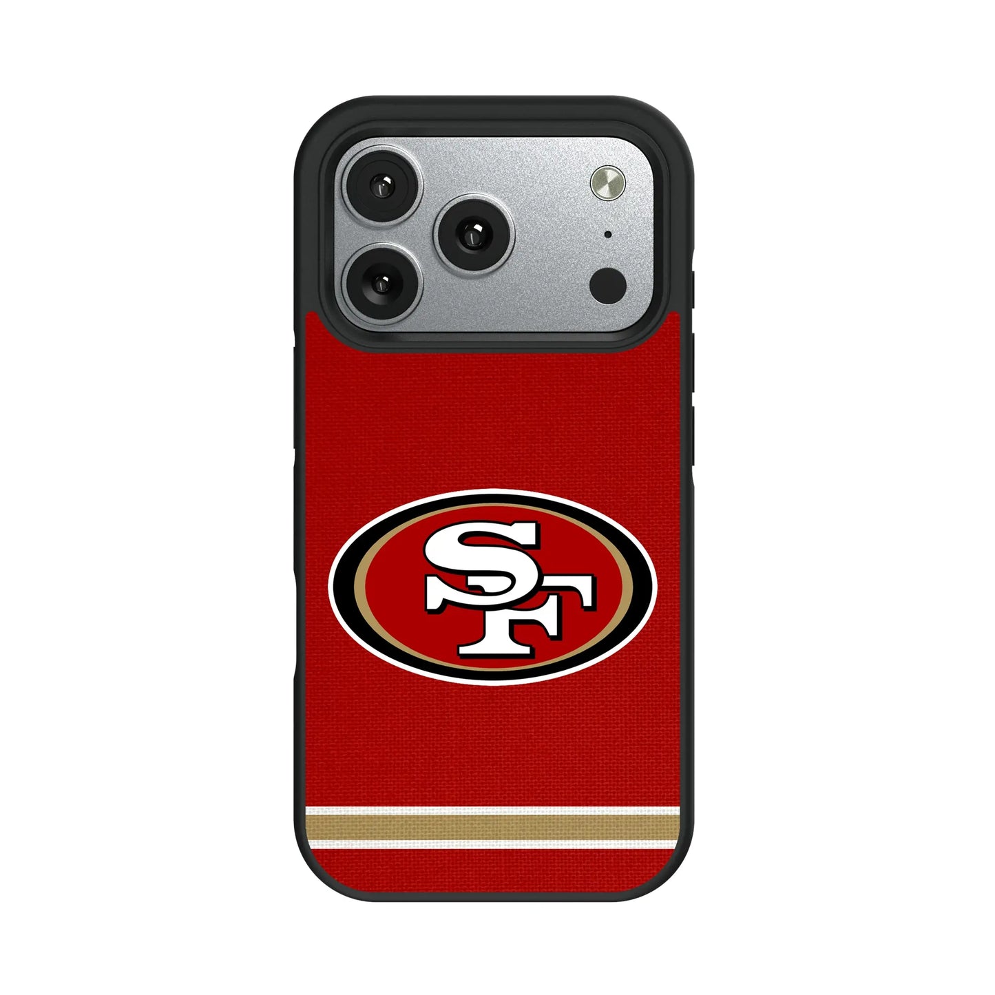 San Francisco 49ers Stripe Bump Phone Case for Apple iPhone