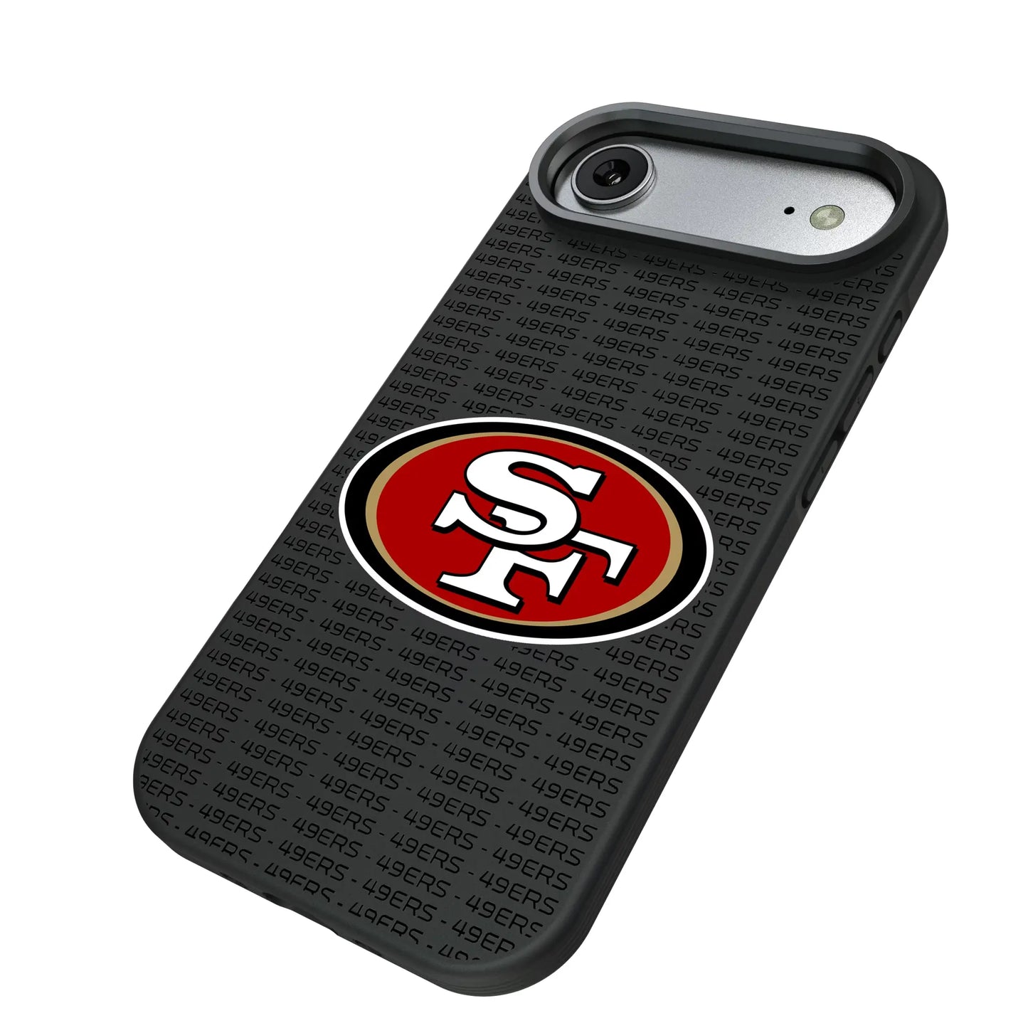 San Francisco 49ers Text Backdrop Bump Phone Case for Apple iPhone
