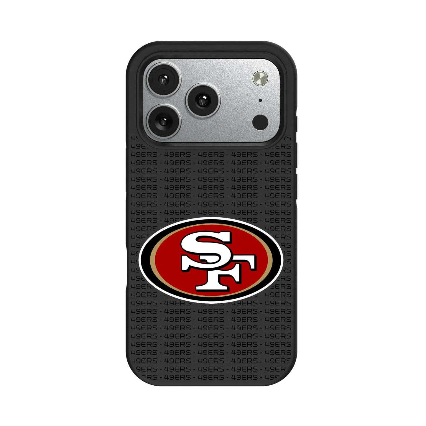 San Francisco 49ers Text Backdrop Bump Phone Case for Apple iPhone
