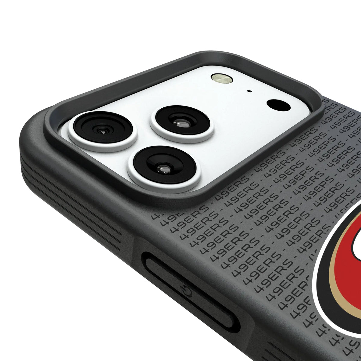 San Francisco 49ers Text Backdrop Bump Phone Case for Apple iPhone