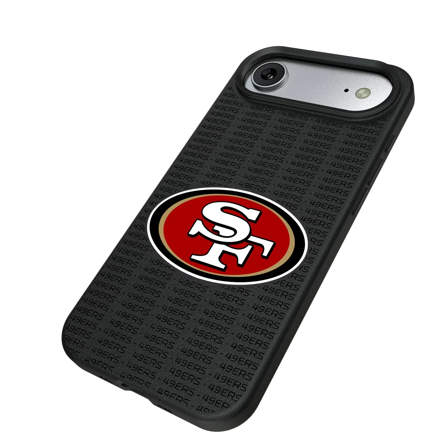 San Francisco 49ers Text Backdrop MagSafe Compatible Phone Case for Apple iPhone