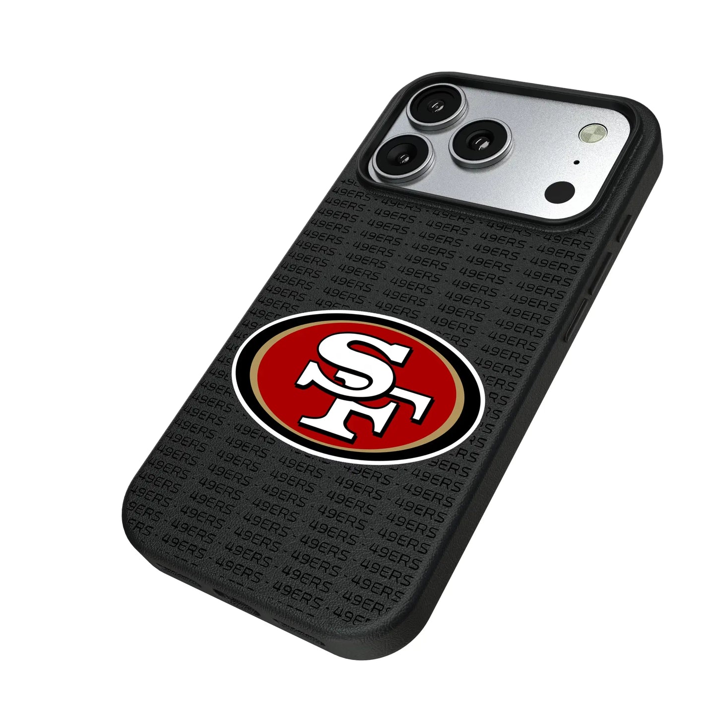 San Francisco 49ers Text Backdrop MagSafe Compatible Phone Case for Apple iPhone