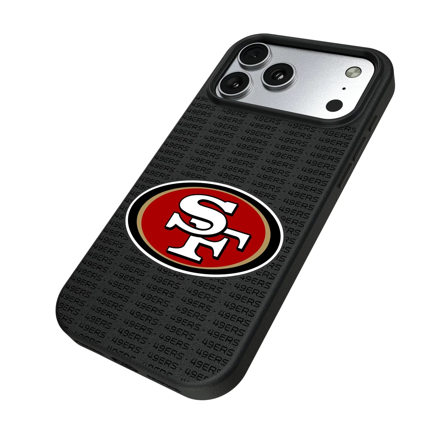 San Francisco 49ers Text Backdrop MagSafe Compatible Phone Case for Apple iPhone