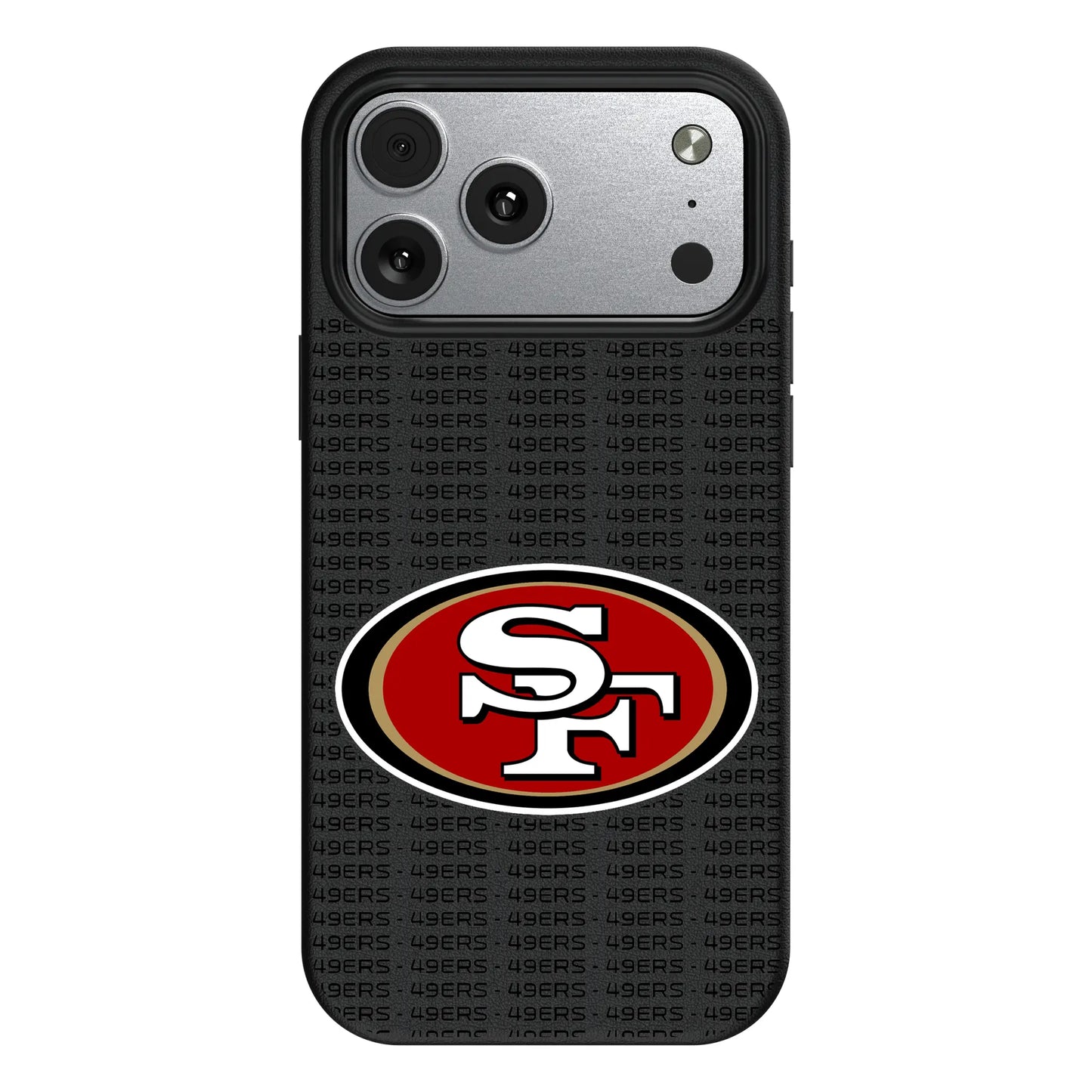 San Francisco 49ers Text Backdrop MagSafe Compatible Phone Case for Apple iPhone