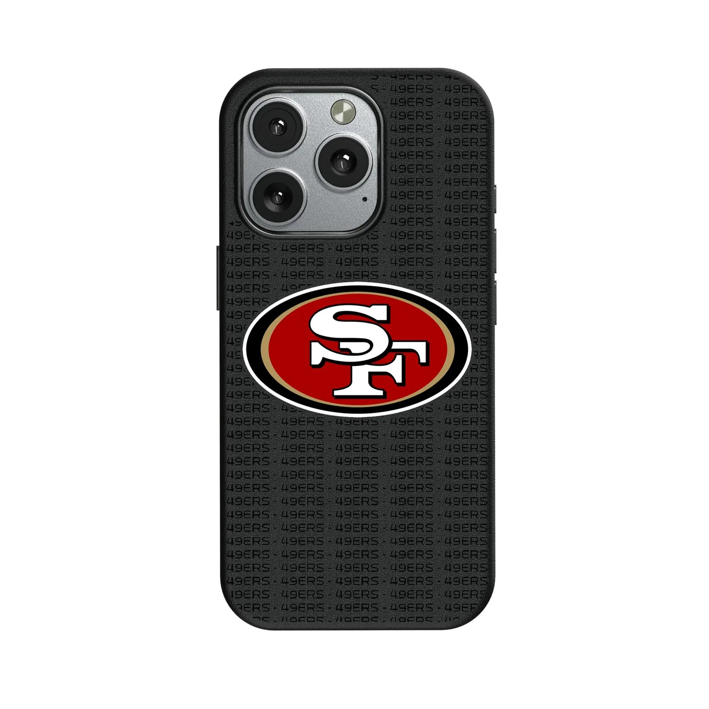 San Francisco 49ers Text Backdrop MagSafe Compatible Phone Case for Apple iPhone