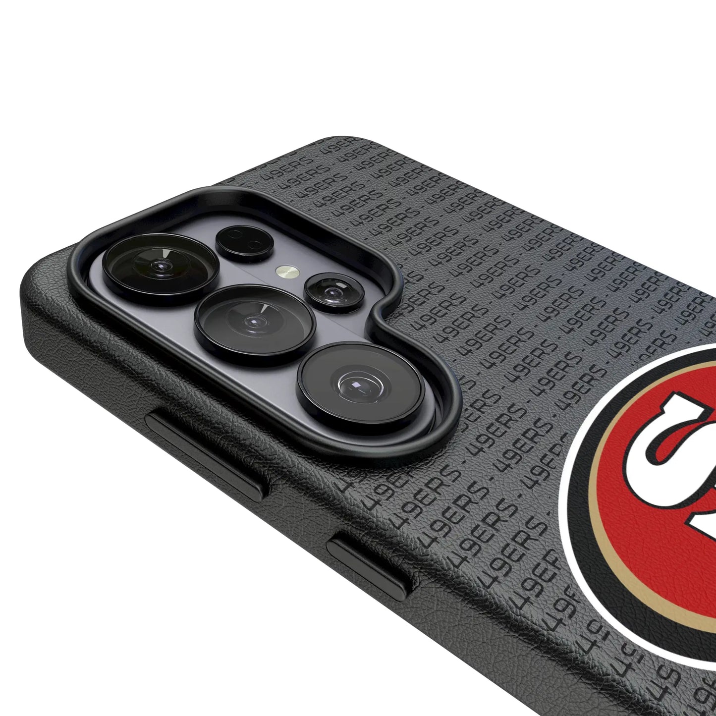 San Francisco 49ers Text Backdrop MagSafe Compatible Phone Case for Samsung Galaxy
