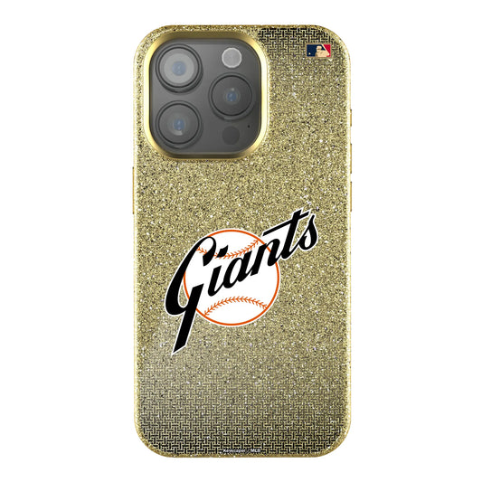 San Francisco Giants 1958-1967 - Cooperstown Collection Linen Bling Phone Case for Apple iPhone