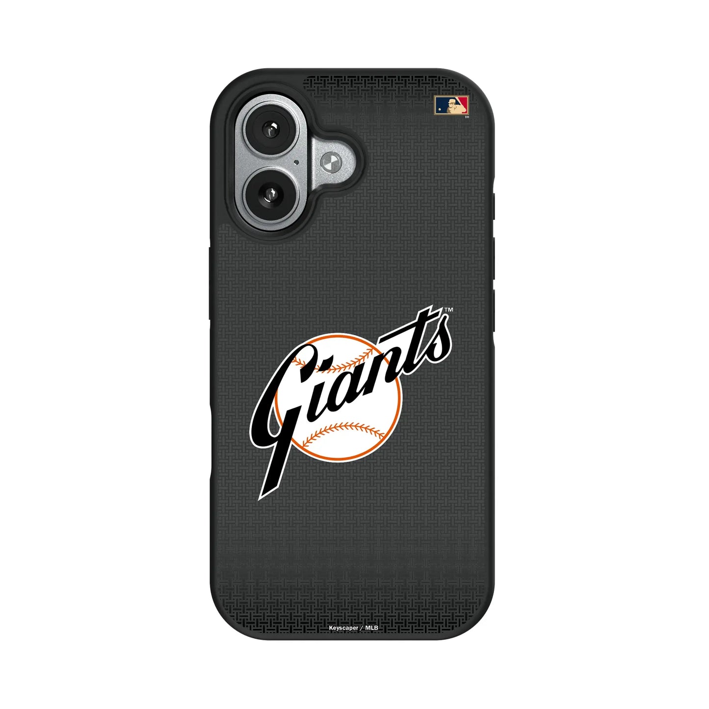 San Francisco Giants 1958-1967 - Cooperstown Collection Linen Bump Phone Case for Apple iPhone