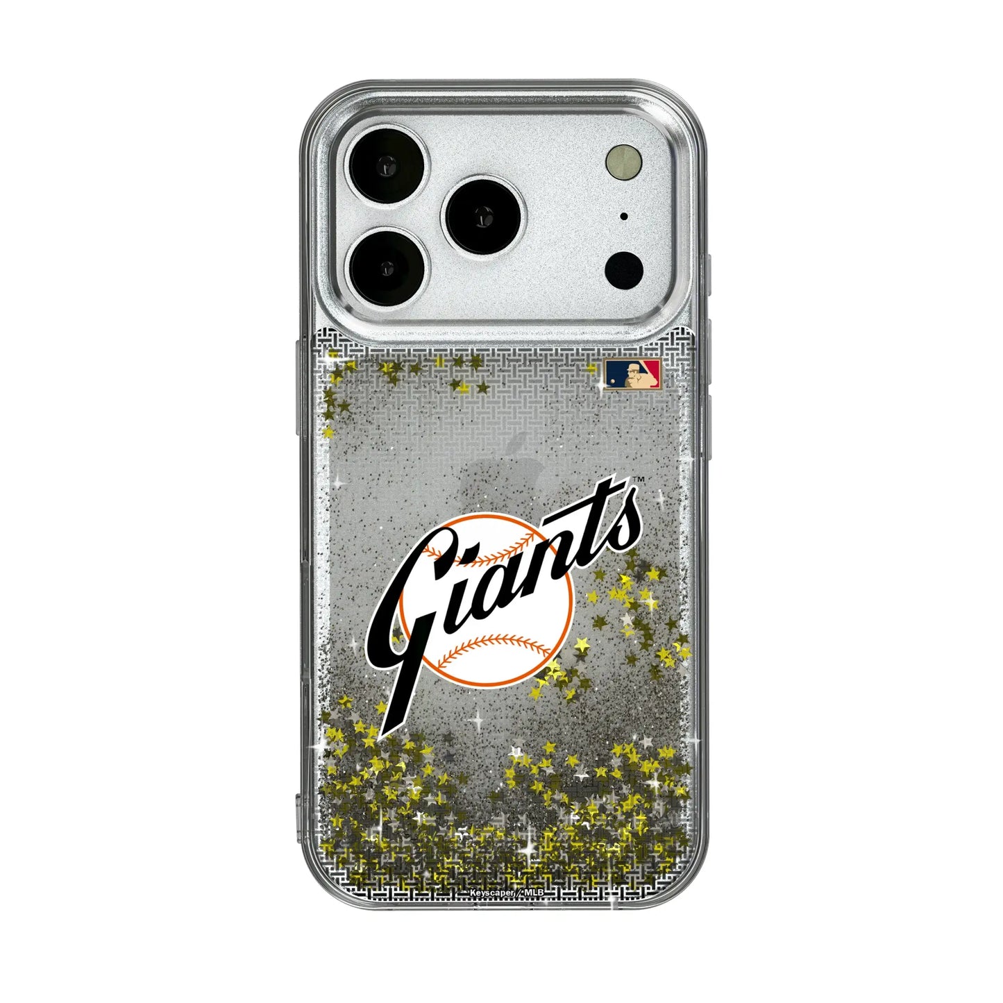 San Francisco Giants 1958-1967 - Cooperstown Collection Linen Glitter Phone Case for Apple iPhone