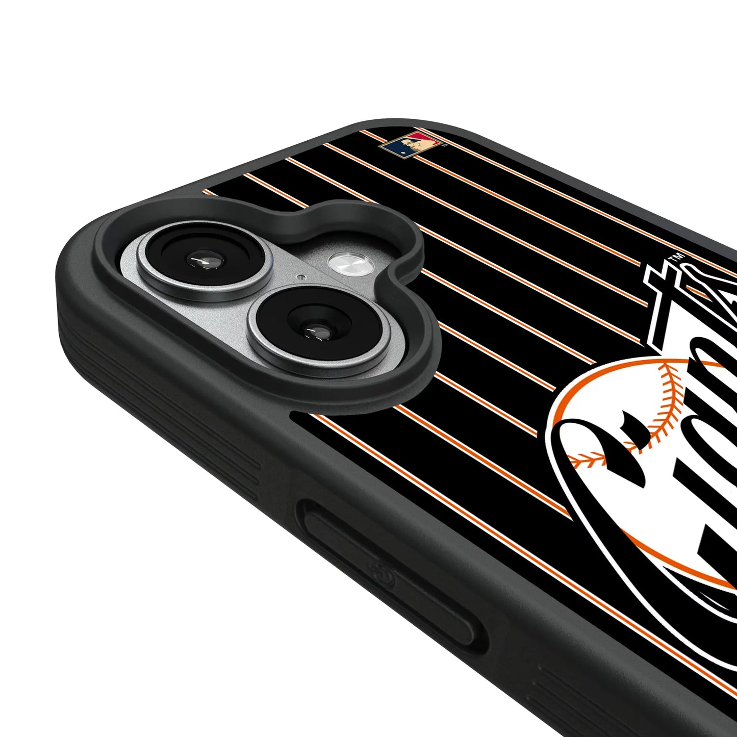 San Francisco Giants 1958-1967 - Cooperstown Collection Pinstripe Bump Phone Case for Apple iPhone