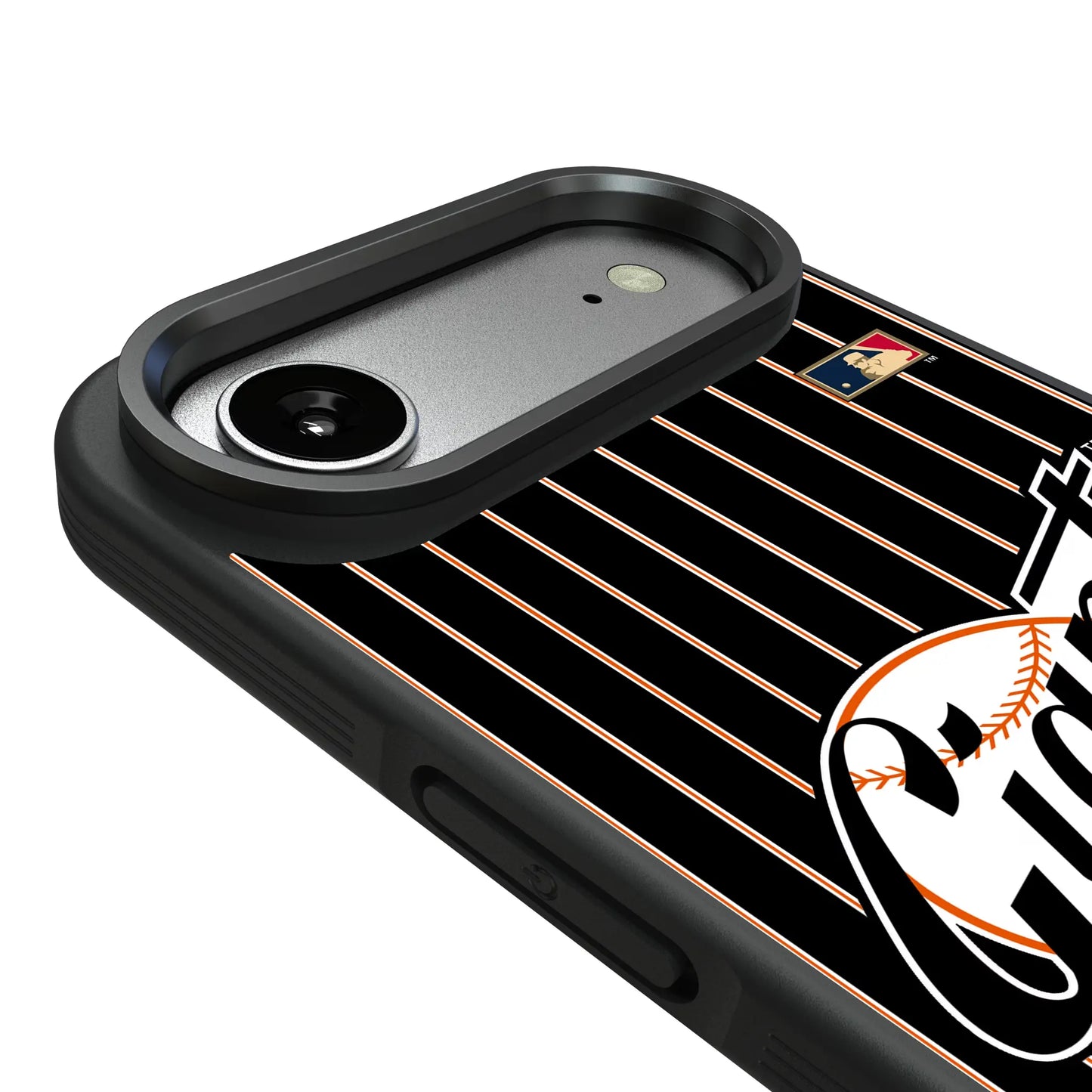 San Francisco Giants 1958-1967 - Cooperstown Collection Pinstripe Bump Phone Case for Apple iPhone
