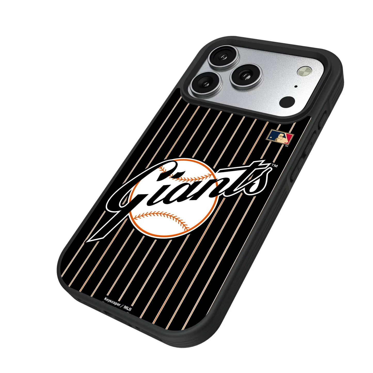 San Francisco Giants 1958-1967 - Cooperstown Collection Pinstripe Bump Phone Case for Apple iPhone