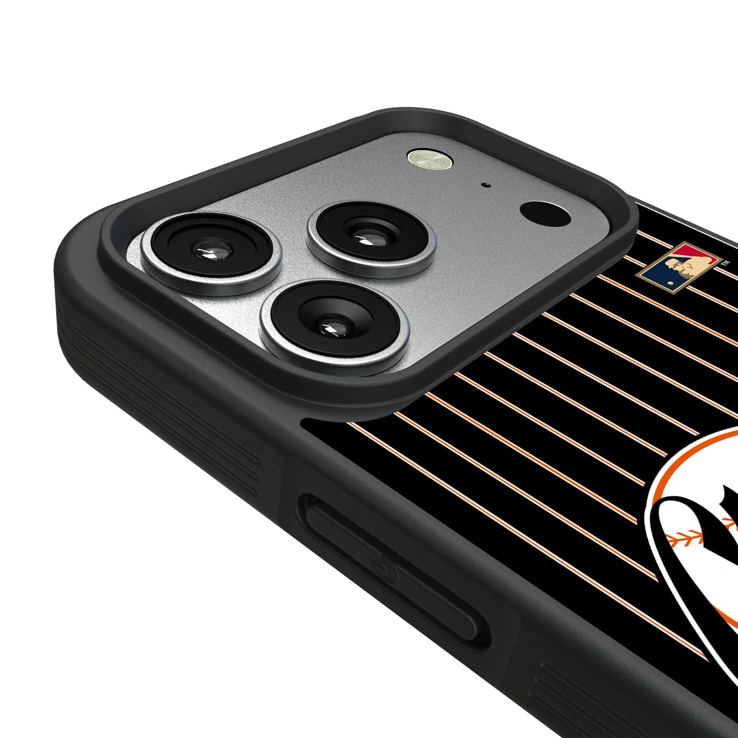 San Francisco Giants 1958-1967 - Cooperstown Collection Pinstripe Bump Phone Case for Apple iPhone