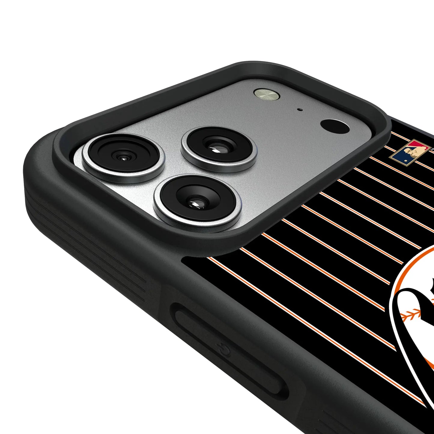 San Francisco Giants 1958-1967 - Cooperstown Collection Pinstripe Bump Phone Case for Apple iPhone