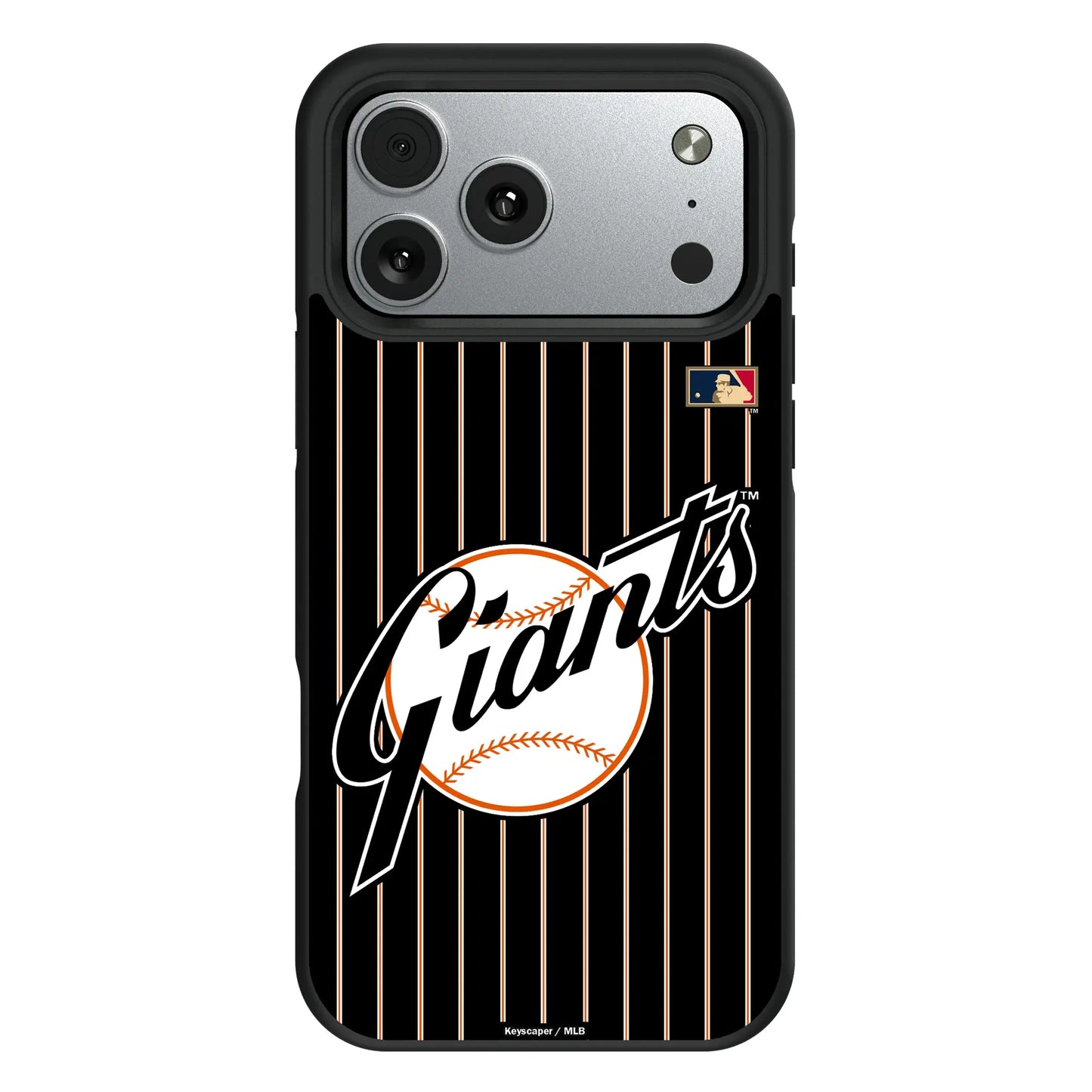 San Francisco Giants 1958-1967 - Cooperstown Collection Pinstripe Bump Phone Case for Apple iPhone