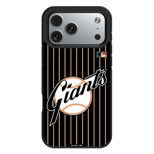 San Francisco Giants 1958-1967 - Cooperstown Collection Pinstripe Bump Phone Case for Apple iPhone