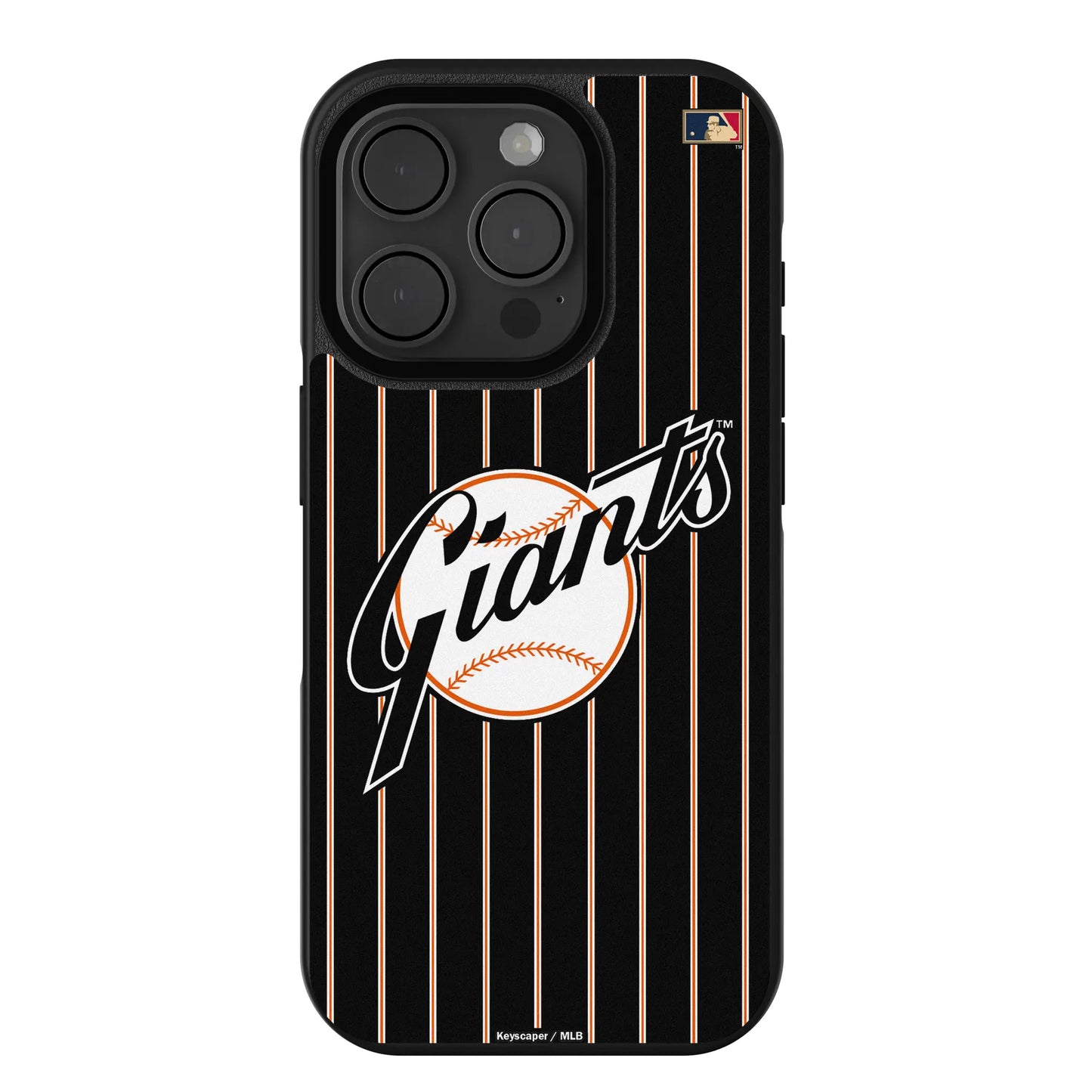 San Francisco Giants 1958-1967 - Cooperstown Collection Pinstripe Bump Phone Case for Apple iPhone