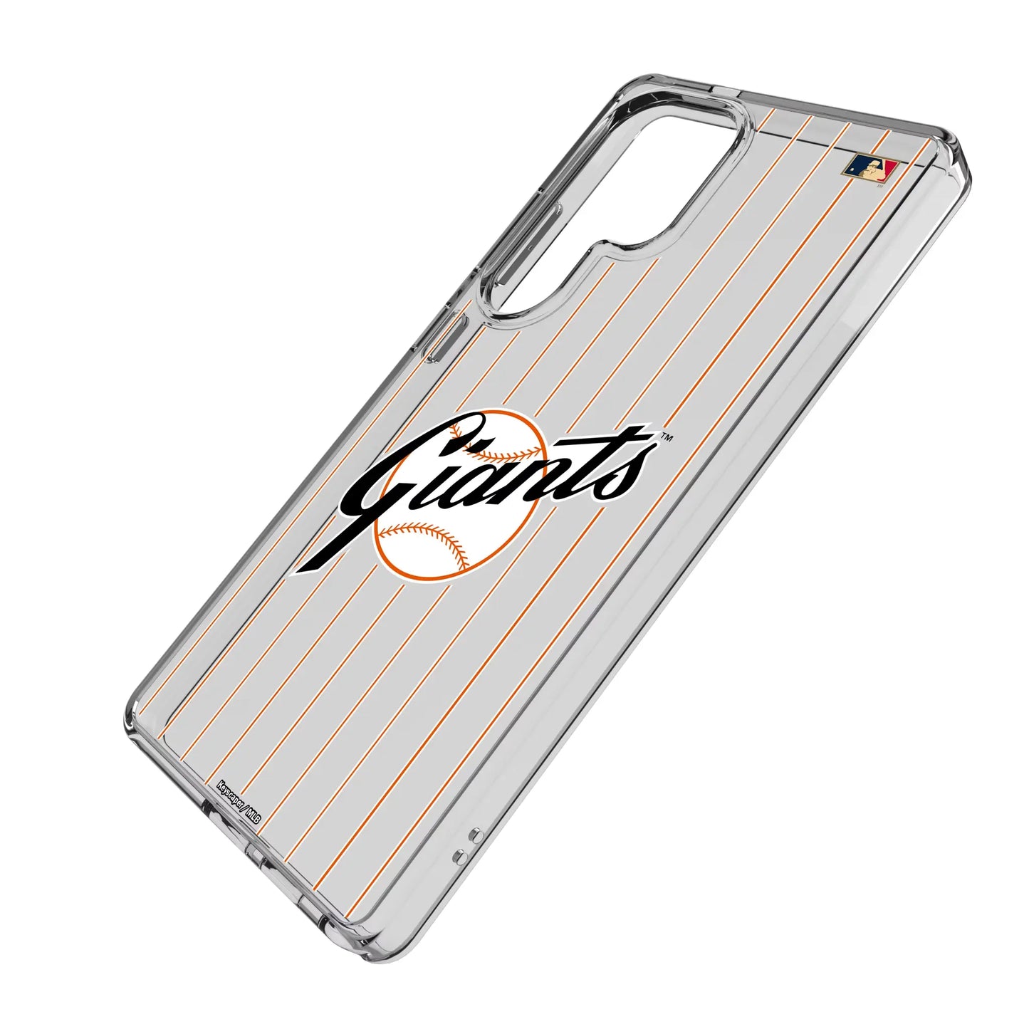 San Francisco Giants 1958-1967 - Cooperstown Collection Pinstripe Clear Phone Case for Samsung Galaxy