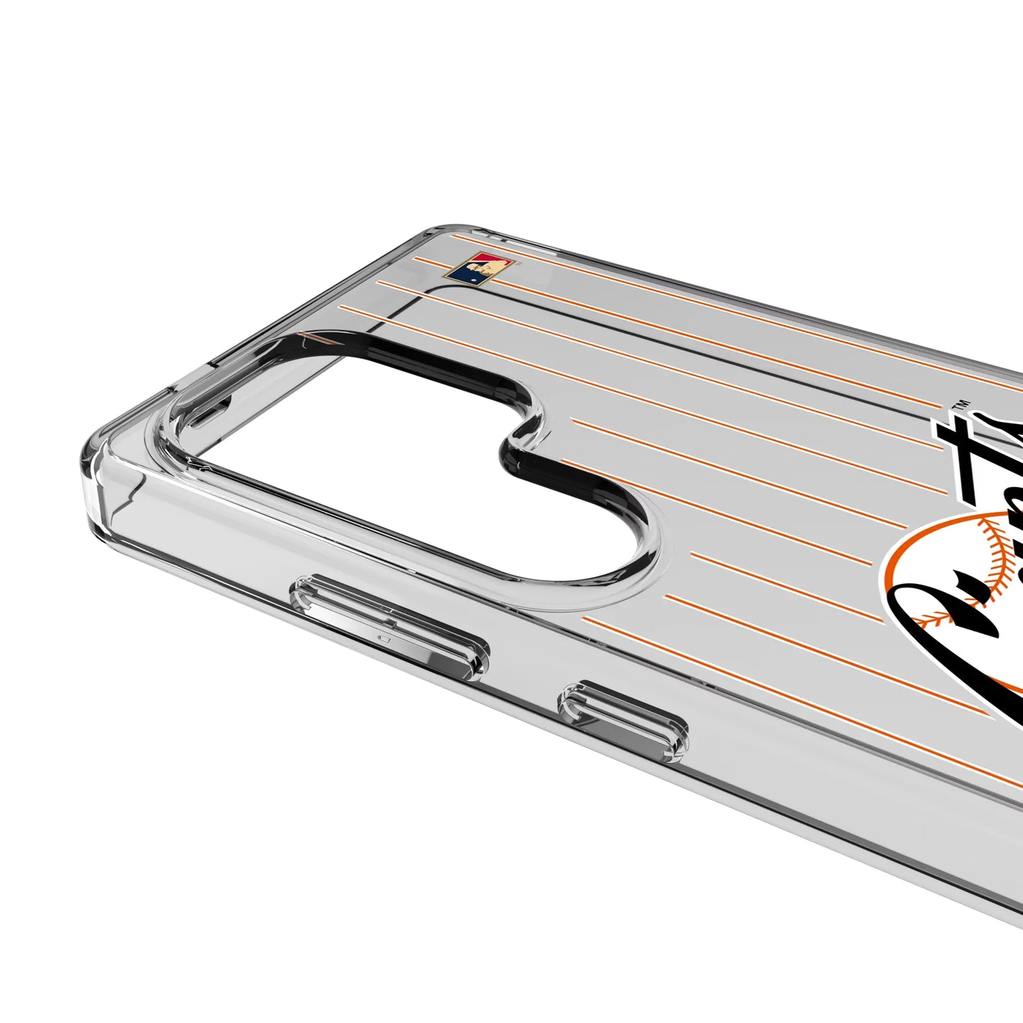 San Francisco Giants 1958-1967 - Cooperstown Collection Pinstripe Clear Phone Case for Samsung Galaxy