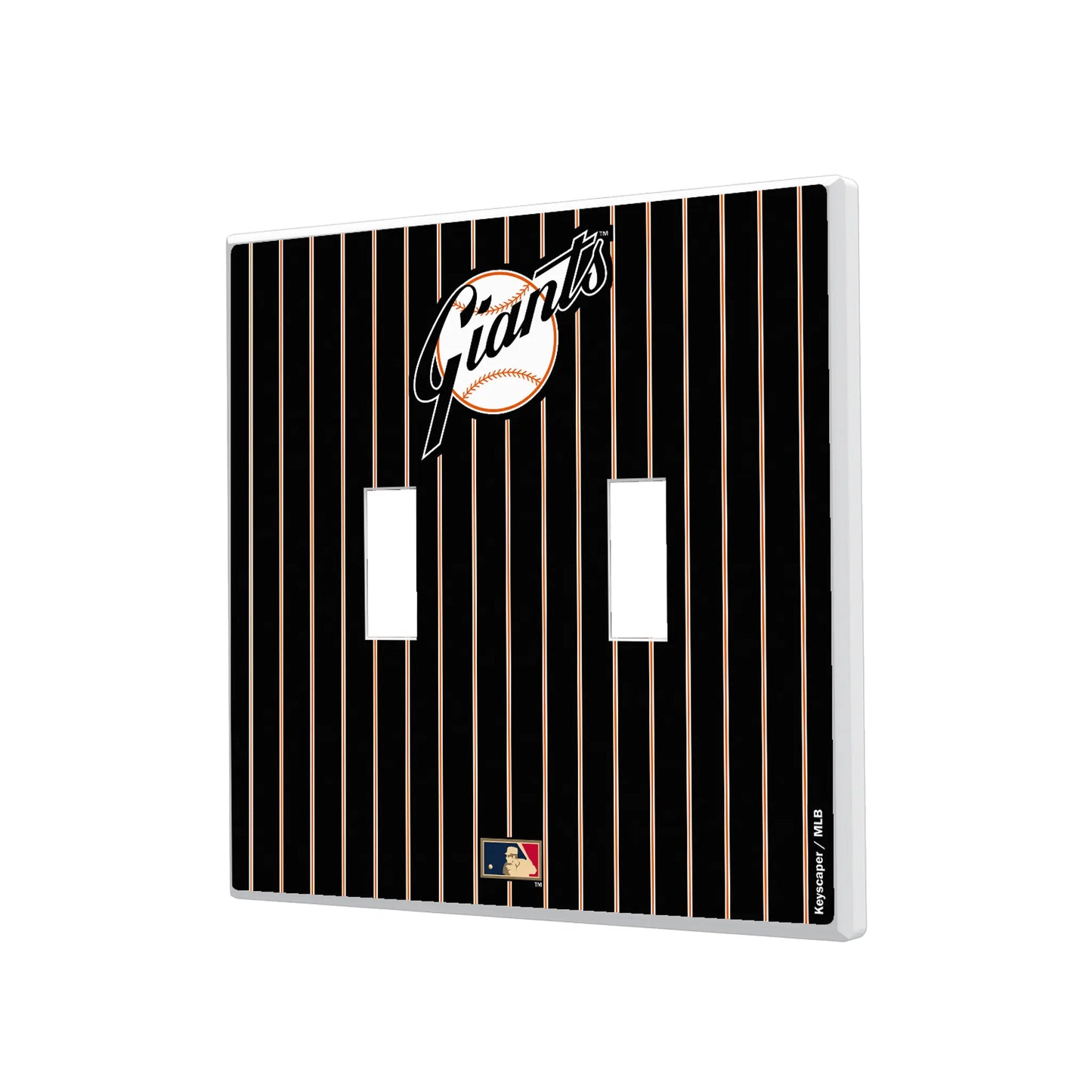 San Francisco Giants 1958-1967 - Cooperstown Collection Pinstripe Hidden-Screw Light Switch Plate