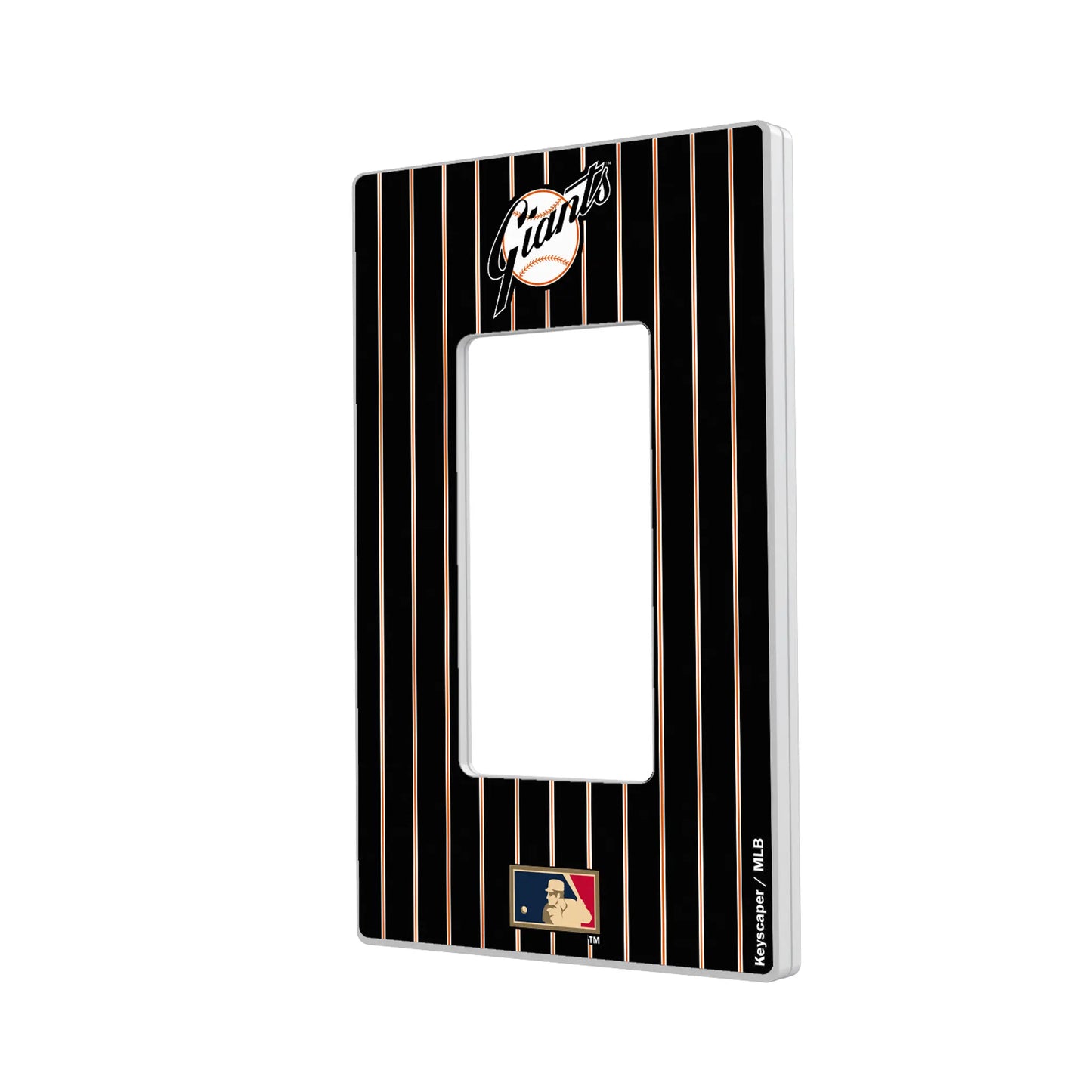 San Francisco Giants 1958-1967 - Cooperstown Collection Pinstripe Hidden-Screw Light Switch Plate