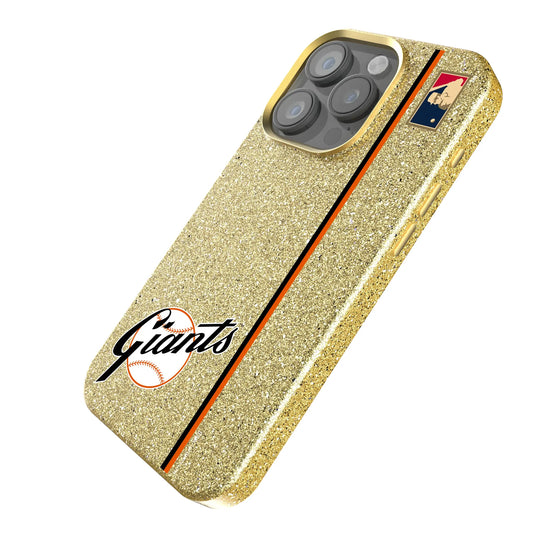 San Francisco Giants 1958-1967 - Cooperstown Collection Sidebar Bling Phone Case for Apple iPhone