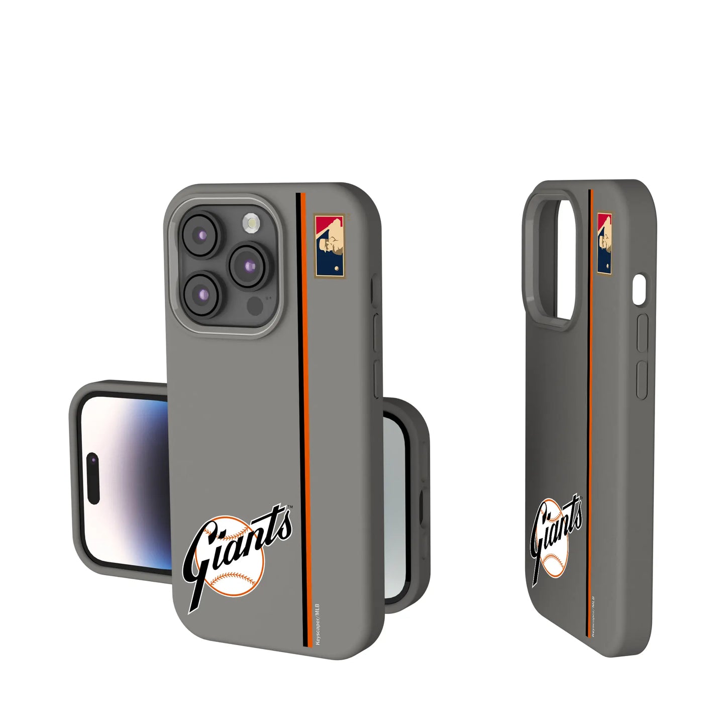 San Francisco Giants 1958-1967 - Cooperstown Collection Sidebar Soft Touch Phone Case for Apple iPhone