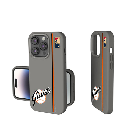 San Francisco Giants 1958-1967 - Cooperstown Collection Sidebar Soft Touch Phone Case for Apple iPhone