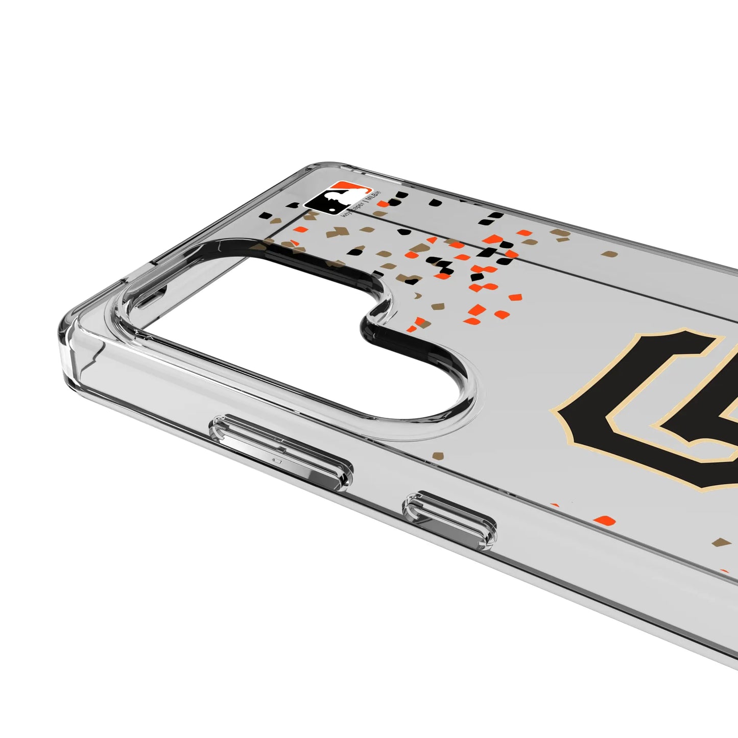 San Francisco Giants Confetti Clear Phone Case for Samsung Galaxy