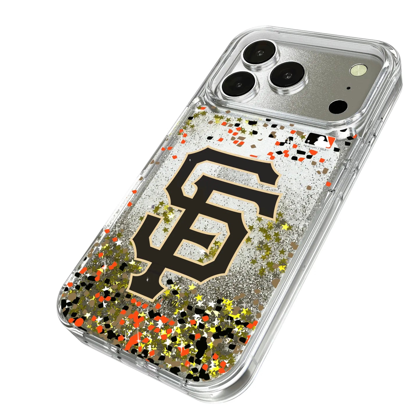 San Francisco Giants Confetti Glitter Phone Case for Apple iPhone